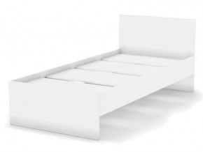 Кровать 900 Лофт белая в Бакале - bakal.mebel74.com | фото 1