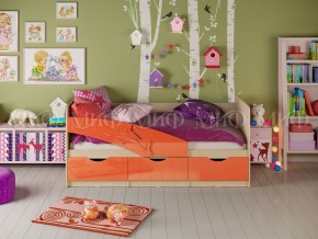 Кровать Дельфин 1800 Оранжевый металлик в Бакале - bakal.mebel74.com | фото