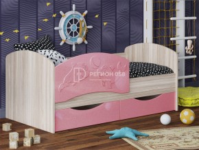 Кровать Дельфин-3 МДФ Розовый металлик в Бакале - bakal.mebel74.com | фото