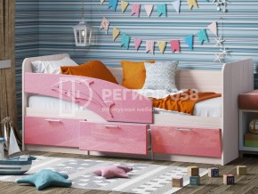 Кровать Дельфин МДФ 1800 Розовый металлик в Бакале - bakal.mebel74.com | фото