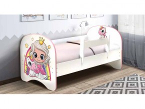 Кровать детская с фотопечатью без ящика Принцесса 800*1900 в Бакале - bakal.mebel74.com | фото 1