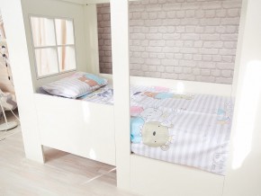 Кровать детская Теремок без ящика белая в Бакале - bakal.mebel74.com | фото 2