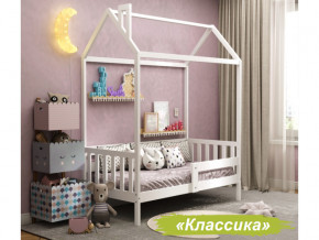 Кровать Домик Аист-1 Классика белый 1800х900 в Бакале - bakal.mebel74.com | фото