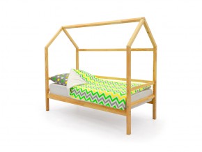 Кровать-домик Svogen натура без покрытия в Бакале - bakal.mebel74.com | фото