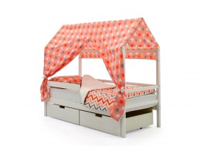 Кровать-домик Svogen с ящиками и бортиком белый в Бакале - bakal.mebel74.com | фото 5