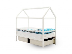 Кровать-домик Svogen с ящиками и бортиком белый в Бакале - bakal.mebel74.com | фото 6