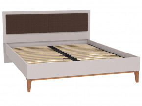 Кровать двойная 60.09 с основанием в Бакале - bakal.mebel74.com | фото