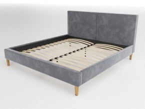 Кровать Линси 1200 серый в Бакале - bakal.mebel74.com | фото
