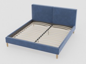 Кровать Линси 1400 синий в Бакале - bakal.mebel74.com | фото 1