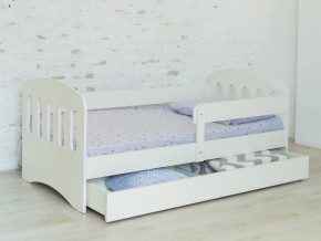 Кровать Малыш с ящиком белая в Бакале - bakal.mebel74.com | фото 1