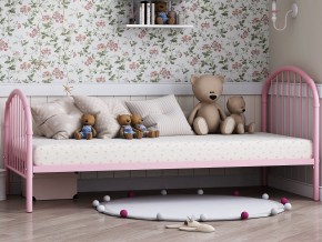 Кровать металлическая Эвора-1 Розовый в Бакале - bakal.mebel74.com | фото 1