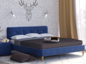 Кровать Пайли 1600 синий в Бакале - bakal.mebel74.com | фото 2