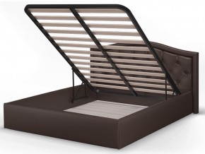 Кровать подъемная Стелла 1400 коричневая в Бакале - bakal.mebel74.com | фото 2