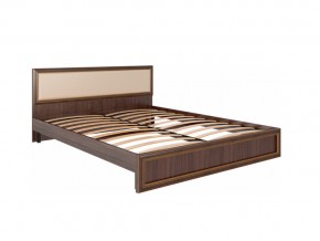 Кровать с мягкой спинкой Беатрис мод 10 Орех гепланкт в Бакале - bakal.mebel74.com | фото 1