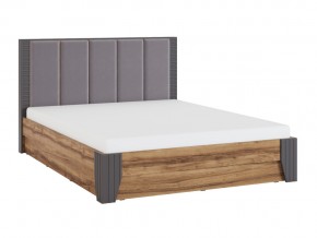 Кровать с мягкой спинкой и ПМ 1600 Моника мод.2.2 в Бакале - bakal.mebel74.com | фото