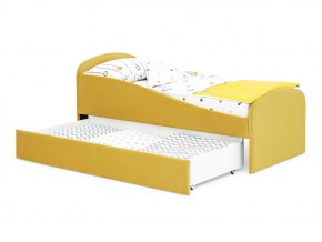 Кровать с ящиком Letmo горчичный (велюр) в Бакале - bakal.mebel74.com | фото 8