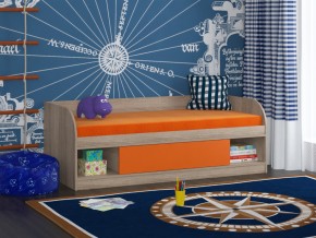 Кровать Соня 4 сонома-оранжевый в Бакале - bakal.mebel74.com | фото