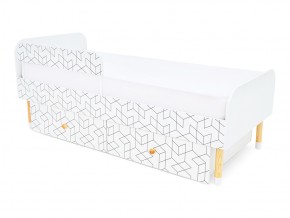 Кровать Stumpa Классика с бортиком и ящиками Кубики в Бакале - bakal.mebel74.com | фото 7