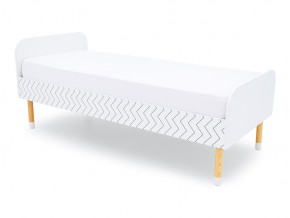 Кровать Stumpa Классика с рисунком Геометрия Зигзаги в Бакале - bakal.mebel74.com | фото 1