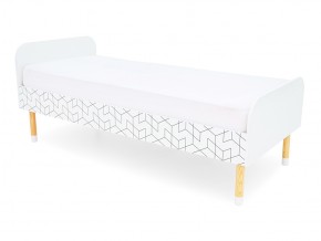Кровать Stumpa Классика с рисунком Кубики в Бакале - bakal.mebel74.com | фото