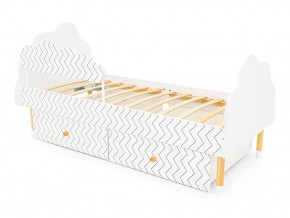 Кровать Stumpa Облако бортик и ящики рисунок Геометрия Зигзаги в Бакале - bakal.mebel74.com | фото 7