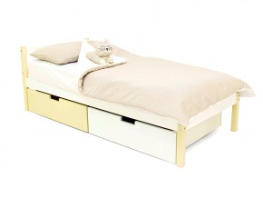 Кровать Svogen classic с ящиками бежево-белый в Бакале - bakal.mebel74.com | фото 1