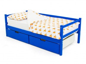 Кровать-тахта Svogen с ящиками синий в Бакале - bakal.mebel74.com | фото 1