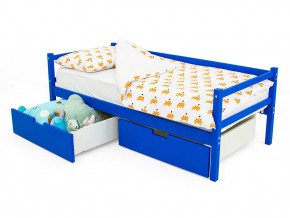 Кровать-тахта Svogen с ящиками синий в Бакале - bakal.mebel74.com | фото 3