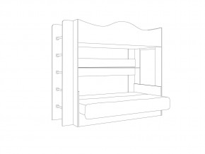 Кровать-трансформер Сити Венге/белый в Бакале - bakal.mebel74.com | фото 3