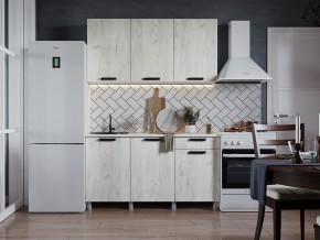 Кухня Диор 1500 дуб крафт белый в Бакале - bakal.mebel74.com | фото