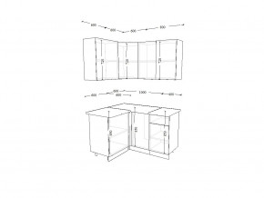 Кухонный гарнитур 25 Лофт 1200х1400 мм в Бакале - bakal.mebel74.com | фото 2