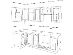 Кухонный гарнитур 5 Белый Вегас 1000х2400 мм в Бакале - bakal.mebel74.com | фото 2