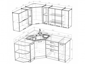 Кухонный гарнитур Лариса оптима 3 1500х1800 мм в Бакале - bakal.mebel74.com | фото 5