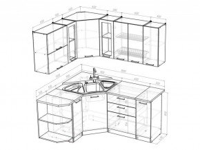 Кухонный гарнитур Лоретта оптима 1500х1800 мм в Бакале - bakal.mebel74.com | фото 6