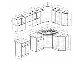 Кухонный гарнитур Надежда оптима 5 2700х1600 мм в Бакале - bakal.mebel74.com | фото 5