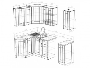 Кухонный гарнитур Ника литл 1500х1300 мм в Бакале - bakal.mebel74.com | фото 5