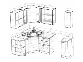 Кухонный гарнитур Татьяна оптима 1500х1800 мм в Бакале - bakal.mebel74.com | фото 6