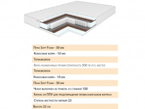 Матрас Шалла 120х200 в Бакале - bakal.mebel74.com | фото 2