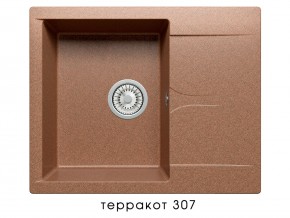 Мойка гранитная Gals-620 Терракот 307 в Бакале - bakal.mebel74.com | фото