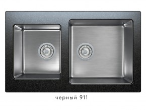 Мойка комбинированная Tolero twist TTS-840 Черный 911 в Бакале - bakal.mebel74.com | фото