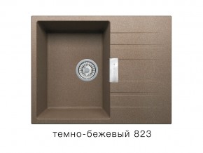 Мойка кварцевая Tolero Loft TL-650 Темно-бежевый 823 в Бакале - bakal.mebel74.com | фото