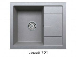 Мойка кварцевая Tolero R-107 Серый 701 в Бакале - bakal.mebel74.com | фото