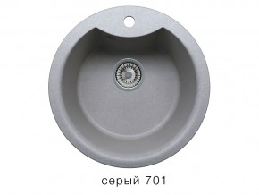 Мойка кварцевая Tolero R-108E Серый 701 в Бакале - bakal.mebel74.com | фото