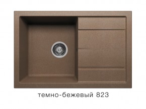 Мойка кварцевая Tolero R-112 Темно-бежевый 823 в Бакале - bakal.mebel74.com | фото