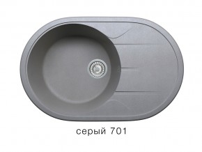 Мойка кварцевая Tolero R-116 Серый 701 в Бакале - bakal.mebel74.com | фото