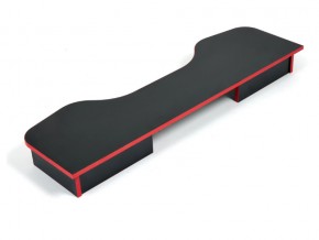 Надстройка StrikeTop 120 NEO черный/красная кромка в Бакале - bakal.mebel74.com | фото