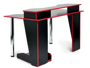 Надстройка StrikeTop 120 NEO черный/красная кромка в Бакале - bakal.mebel74.com | фото 3