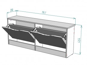 Обувница W20 в Бакале - bakal.mebel74.com | фото 3