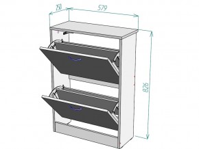 Обувница W3 в Бакале - bakal.mebel74.com | фото 3