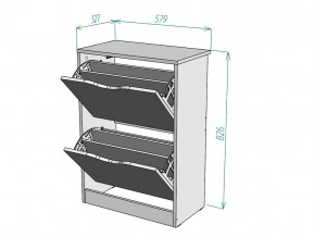 Обувница W78 в Бакале - bakal.mebel74.com | фото 3